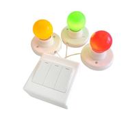 Sharplace Tablero de Actividades DIY Material Habilidad Básica Interactivo con Interruptor Niñas Preescolares