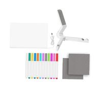 Sharplace Tablero de Notas LED Recargable Tablero de Notas LED Creativo para El Escritorio Del Hogar Dormitorio
