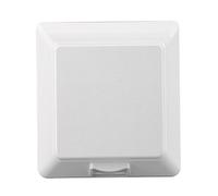 Sharplace Tapa de Interruptor, Cajas de Tapa de Enchufe, Protección Impermeable para Y Tomas de Corriente Exteriores, Tapa de Interruptor de Lámpara, C, Blanco