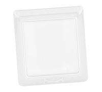 Sharplace Tapa de Interruptor, Cajas de Tapa de Enchufe, Protección Impermeable para Y Tomas de Corriente Exteriores, Tapa de Interruptor de Lámpara, C, Claro