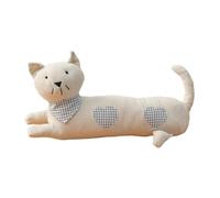 Sharplace Tope de Puerta con Peso para Suelo, Relleno de Arena, Protector de Suelo, Adorno de Peluche para Casa, Oficina, Trabajo, Dormitorio, Corazón Azul