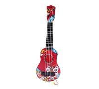 Sharplace Ukelele de Juguete para Niños, Aprendizaje Temprano, Educación, 43,2 Cm, Instrumento Musical para Bebés, Niños Y Niñas, Artículos para Fiestas, Preesc, Rojo