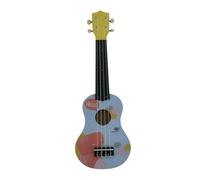 Sharplace Ukelele Guitarra de Juguete Ukelele de Madera de 21 Pulgadas Guitarra de Desarrollo Juguete Musical Instrumento Musical para Niños Niñas Regalos de Cu, Azul