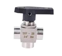 Sharplace Válvula de Agua para Petróleo Y Gas, Fácil Instalación, Conexiones Sanitarias, Acero Inoxidable, Resistente Al Desgaste, Válvula de Cierre, Style J