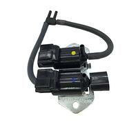 Sharplace Válvula de Solenoide Control Embrague Rueda Libre 2 Puertos 1/2" FNPT Brida Acero Inoxidable para Mitsubishi Pajero L200