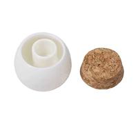 Sharplace Vaso limpiador de pinceles para manicura, vaso quitaesmalte, plato para profesionales, artistas de uñas, hogar, Sin Filtro