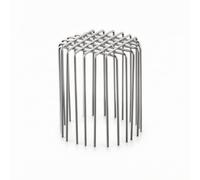 Sharplace Vent Mesh Cover Protector de Alcantarilla Filtro de Desagüe Rejilla Antibloqueo Barrera Antiplagas Acero Inoxidable 304 Anticorrosión Drena Agua y , 110 Mm