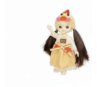 Sharplace Vestido de Muñeca Ropa Traje Conjunto Ropa de Muñeca de Tela Suave con Detalles para Muñecas de 17cm y 6 Pulgadas Adecuado para Juego de Roles Regalo Infantil Fiestas Temáticas , Estilo 6