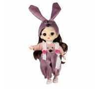 Sharplace Vestido de Muñeca Ropa Traje Conjunto Ropa de Muñeca de Tela Suave con Detalles para Muñecas de 17cm y 6 Pulgadas Adecuado para Juego de Roles Regalo Infantil Fiestas Temáticas , Estilo 11