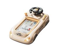 Sharplace Volante de Juguete Simulado para Conducir, Simulador de Conducción con Música, Simulación de Efectos de Sonido, Juego de Coches de Carreras como Regal