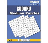 SharpMind Sudoku Series: Medium-Level Difficulty Large Print 195+ Puzzle Book