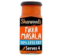Sharwood's Paquetes de salsa de cocina de curry (3 veces Tikka Masala 30% menos grasa)