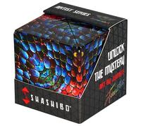SHASHIBO Cubo Transformable - Cubo Antiestrés Patentado y Galardonado con 36 Imanes de Tierras Raras - Se Transforma en Más de 70 Formas (Artist Series - The Chameleon)