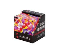 SHASHIBO Cubo Transformable - Cubo Antiestrés Patentado y Galardonado con 36 Imanes de Tierras Raras - Se Transforma en Más de 70 Formas (Confetti)