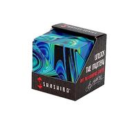 SHASHIBO Cubo Transformable - Cubo Antiestrés Patentado y Galardonado con 36 Imanes de Tierras Raras - Se Transforma en Más de 70 Formas (Mystic Ocean)