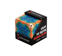 SHASHIBO Cubo Transformable - Cubo Antiestrés Patentado y Galardonado con 36 Imanes de Tierras Raras - Se Transforma en Más de 70 Formas (Earth)