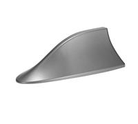 shashou Antena Shark Fin para Audi A4 B8 Avant 2007-2015 con Amplificador Integrado, Radio Am/FM, Diseño Aerodinámico, Reemplazo de Antena Exterior,Grey