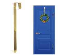 SHATCHI 1 colgador de puerta de corona de Navidad - 30 cm de metal para puerta delantera, gancho para colgar en la puerta, para Navidad, hogar, oficina, pared, boda, decoración colgante