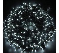 SHATCHI 1000LED Árbol de Navidad Luces de Cadena de Hadas 100m Iluminado - Multifunción 8 Modos de Luz, Temporizador, Memoria, Interior/Exterior Bajo Voltaje Impermeable Decoraciones para el Hogar