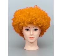 Shatchi 11801-AFRO-WIG-BLOND Peluca afro rizada para disfraz, accesorio de disfraces, payaso de discoteca, unisex, 70 , color/modelo surtido