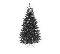 SHATCHI Árbol Artificial Imperial Negro de 4 pies, 230 Puntas, árbol Artificial con Soporte de Metal