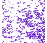 SHATCHI Confeti de estrellas moradas de 14 gramos para decoración de mesa de cumpleaños, boda, aniversario, Navidad, festividades, (SHATCHI - 178)