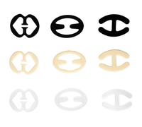 SHATCHI Juego de 9 Clips Ocultos para Sujetador, Correas Ocultas, Multicolor