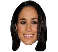SHATCHI-Meghan Markle-Máscaras faciales para celebridades, bodas, despedida de soltero, fiesta de cumpleaños, apoyo familiar real, color (Gifts 4 All Occasions Ltd 11773)