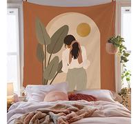 SHATSS Mandalas De Tela Girl Plants Tapiz De Pared Y Cubrecama Suave,Murales Alfombra Tapiz Pared, Tapices Decorativo Para Habitacion Dormitorio Salon,Tapiztela Multiusos