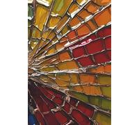 Shattered Glass Lined Journal