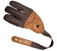 Shatterproof Archery Guante de tiro con arco tradicional (guante de mano derecha)