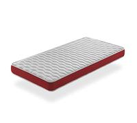 SHAULA Colchon Cuna 57X117 Velvet Espuma, Altura 11 CM, Transpirable y ergonomico. Firmeza Ideal para Bebes