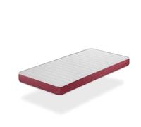 SHAULA Colchon Cuna 60X120 Velvet Espuma, Altura 11 CM, Transpirable y ergonomico. Firmeza Ideal para Bebes