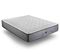 SHAULA Colchón de muelles ensacados Titan Spring 80x180 Altura 29 cm con viscoelástica Efecto Memory Foam, firemza Media, Independencia de lecho, Transpirable, Certificado Oekotex