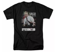 Shaun of The Dead Hero Must Rise T Shirt Black XXL