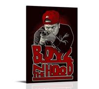 SHAUREWNYY Boyz N The Hood - Póster estético de pared para decoración de pared, lienzo vintage, pintura decorativa para sala de estar, dormitorio, 60 x 90 cm, estilo marco