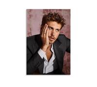 SHAUREWNYY Póster estético de Austin Butler para decoración de pared, lienzo vintage, pintura decorativa para sala de estar, dormitorio, 60 x 90 cm, estilo sin marco