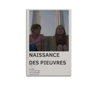 SHAUREWNYY Póster estético de Naissance Des Pieuvres para decoración de pared, lienzo vintage, pintura decorativa para sala de estar, dormitorio, 60 x 90 cm, estilo sin marco