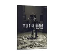 SHAUREWNYY Póster estético de Tyler Childers para decoración de pared, lienzo vintage, pintura decorativa para sala de estar, dormitorio, 20 x 30 cm, estilo marco