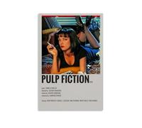 SHAUREWNYY Pulp Fiction - Pósteres estéticos para decoración de pared, lienzo vintage, pintura decorativa para sala de estar, dormitorio, 30 x 45 cm, estilo sin marco