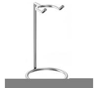 Shaver Holder for Men - Stainless Steel Razor Stand Organizer, Portable Shaving Stand for Long-Handled Safety Razors, Bathroom Counter Storage Rack, Luxury Display Stands, Travel or Home Use