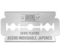 Shaving Revolution 100 Cuchillas De Afeitar Clasicas con Doble Filo Para Un Afeitado Suave, Preciso - Hojas De Acero Inoxidable Japonés