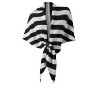 Shawl Wrap Cashmere Diseño a Rayas | Bufanda de Invierno a Rayas Punto - Abrir Suave Envoltura Para Otoño Al Aire Libre Vacaciones Invierno Viaje, caqui, Siehe Beschreibung