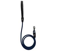 ShawnCo Basecamp - Correa de cuerda para perro, correa duradera para mascotas con acolchado de neopreno suave, mango reflectante para perros pequeños, medianos y grandes (azul pacífico, 6 pies)