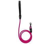 ShawnCo Basecamp - Correa de cuerda para perro, correa duradera para mascotas con acolchado de neopreno suave, mango reflectante para perros pequeños, medianos y grandes (orquídea, 5 pies)