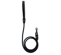 ShawnCo Basecamp - Correa de cuerda para perro, correa duradera para mascotas con acolchado de neopreno suave, mango reflectante para perros pequeños, medianos y grandes (medianoche, 6 pies)