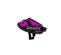 ShawnCo Essential Pro - Arnés para perro, chaleco sin tirones para mascotas con 3 clips de correa y parches laterales reflectantes extraíbles, arnés ajustable y acolchado para perros pequeños
