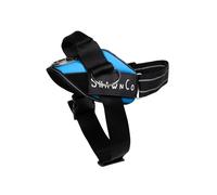 ShawnCo Essential Pro - Arnés para perro, chaleco sin tirones para mascotas con 3 clips de correa y parches laterales reflectantes extraíbles, arnés ajustable y acolchado para perros pequeños