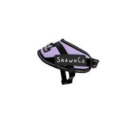 ShawnCo Essential Pro - Arnés para perro, chaleco sin tirones para mascotas con 3 clips de correa y parches laterales reflectantes extraíbles, arnés ajustable y acolchado para perros pequeños