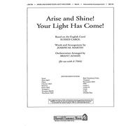 Shawnee Press Arise and Shine! Your Light Has Come! (from Journey of Promises) Score & Parts arranged by Brant Adams